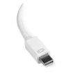 Picture of Startech.Com Mini Displayport To Hdmi Adapter - Active Mdp To Hdmi Video Converter - 4K 30Hz - Mini Dp or Thunderbolt 1/2 Mac/Pc To Hdmi Monitor/Tv/Display - Mdp 1.2 To Hdmi Adapter Dongle - White - Mdp2hd4ksw