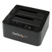 Picture of Startech.Com Dual Bay Hard Drive Duplicator, Standalone Usb 3.0 (5 Gbps) / Esata To 2.5/3.5" Sata Iii Hdd/Ssd Cloner/Copier, Hard Drive Docking Station, Hard Disk Cloner - Sdock2u33re