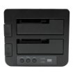 Picture of Startech.Com Dual Bay Hard Drive Duplicator, Standalone Usb 3.0 (5 Gbps) / Esata To 2.5/3.5" Sata Iii Hdd/Ssd Cloner/Copier, Hard Drive Docking Station, Hard Disk Cloner - Sdock2u33re