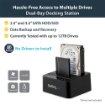 Picture of Startech.Com Dual Bay Hard Drive Duplicator, Standalone Usb 3.0 (5 Gbps) / Esata To 2.5/3.5" Sata Iii Hdd/Ssd Cloner/Copier, Hard Drive Docking Station, Hard Disk Cloner - Sdock2u33re
