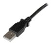 Picture of Startech.Com 2m Usb 2.0 a To Left Angle B Cable - M/M - USBAB2ML