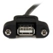 Picture of Startech.Com 3 Ft Panel Mount Usb Cable a To a - F/M - USBPNLAFAM3
