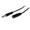 Picture of Startech.Com 2m Slim 3.5mm Stereo Extension Audio Cable - M/F - MU2MMFS