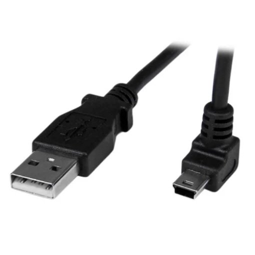 Picture of Startech.Com 1m Mini Usb Cable - a To Up Angle Mini B - USBAMB1MU