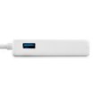 Picture of Startech.Com Usb 3.0 To Gigabit Ethernet Adapter Nic W/ Usb Port - White - USB31000SPTW