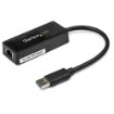 Picture of Startech.Com Usb 3.0 To Gigabit Ethernet Adapter Nic W/ Usb Port - Black - USB31000SPTB