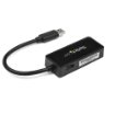 Picture of Startech.Com Usb 3.0 To Gigabit Ethernet Adapter Nic W/ Usb Port - Black - USB31000SPTB