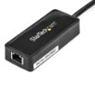 Picture of Startech.Com Usb 3.0 To Gigabit Ethernet Adapter Nic W/ Usb Port - Black - USB31000SPTB
