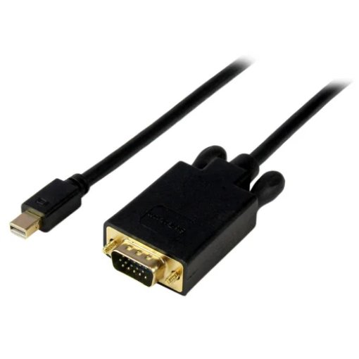 Picture of Startech.Com 6ft (2m) Mini Displayport To Vga Cable - Active Mini Dp To Vga Adapter Cable - 1080p Video - Mdp 1.2 or Thunderbolt 1/2 Mac/Pc To Vga Monitor/Display - Converter Cord - Mdp2vgamm6b