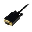Picture of Startech.Com 6ft (2m) Mini Displayport To Vga Cable - Active Mini Dp To Vga Adapter Cable - 1080p Video - Mdp 1.2 or Thunderbolt 1/2 Mac/Pc To Vga Monitor/Display - Converter Cord - Mdp2vgamm6b