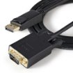 Picture of Startech.Com 3ft (1m) Displayport To Vga Cable - Active Displayport To Vga Adapter Cable - 1080p Video - Dp To Vga Monitor Cable - Dp 1.2 To Vga Converter - Latching Dp Connector - Dp2vgamm3b