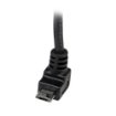 Picture of Startech.Com 2m Micro Usb Cable - a To Up Angle Micro B - USBAUB2MU