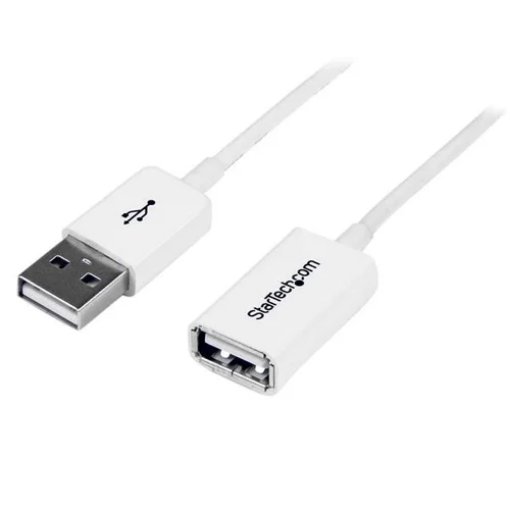 Picture of Startech.Com 3m White Usb 2.0 Extension Cable a To a - M/F - USBEXTPAA3MW