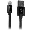 Picture of Startech.Com 2 M (6 Ft.) Usb To Lightning Cable - Long Iphone / Ipad / Ipod Charger Cable - Lightning To Usb Cable - Apple Mfi Certified - Black - USBLT2MB