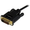 Picture of Startech.Com 6ft (1.8m) Mini Displayport To Dvi Cable - Mini Dp To Dvi Adapter Cable - 1080p Video - Passive Mdp 1.2 To Dvi-D Single Link - Mdp or Thunderbolt 1/2 Mac/Pc To Dvi Monitor - Mdp2dvimm6b