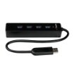 Picture of Startech.Com 4 Port Portable Superspeed Usb 3.0 Hub with Built-In Cable~4 Port Portable Superspeed Usb 3.0 Hub with Built-In Cable - 5Gbps - St4300pbu3
