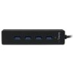 Picture of Startech.Com 4 Port Portable Superspeed Usb 3.0 Hub with Built-In Cable~4 Port Portable Superspeed Usb 3.0 Hub with Built-In Cable - 5Gbps - St4300pbu3