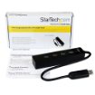 Picture of Startech.Com 4 Port Portable Superspeed Usb 3.0 Hub with Built-In Cable~4 Port Portable Superspeed Usb 3.0 Hub with Built-In Cable - 5Gbps - St4300pbu3