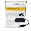 Picture of Startech.Com Portable 4 Port Superspeed Mini Usb 3.0 Hub - Black~Portable 4 Port Superspeed Mini Usb 3.0 Hub - 5Gbps - Black - St4300minu3b