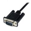 Picture of Startech.Com 1m Black DB9 RS232 Serial Null Modem Cable F/M - Scnm9fm1mbk