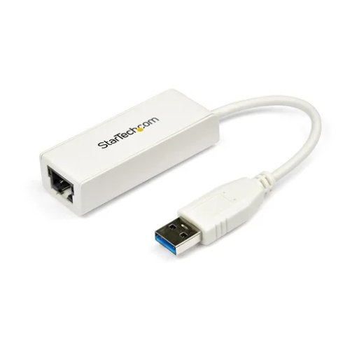 Picture of Startech.Com Usb 3.0 To Gigabit Ethernet Network Adapter, 10/100/1000 Mbps, Usb To RJ45, Usb 3.0 To Lan Adapter, Usb 3.0 Ethernet Adapter (Gbe), Taa Complaint - USB31000SW