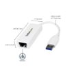 Picture of Startech.Com Usb 3.0 To Gigabit Ethernet Network Adapter, 10/100/1000 Mbps, Usb To RJ45, Usb 3.0 To Lan Adapter, Usb 3.0 Ethernet Adapter (Gbe), Taa Complaint - USB31000SW