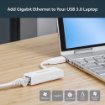 Picture of Startech.Com Usb 3.0 To Gigabit Ethernet Network Adapter, 10/100/1000 Mbps, Usb To RJ45, Usb 3.0 To Lan Adapter, Usb 3.0 Ethernet Adapter (Gbe), Taa Complaint - USB31000SW