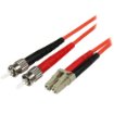 Picture of Startech.Com 1m Fiber Optic Cable - Multimode Duplex 50/125 - Lszh Fiber Jumper Cord - Lc/St - 50FIBLCST1