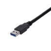Picture of Startech.Com 1m Black Superspeed Usb 3.0 Extension Cable a To a - M/F - Usb3sext1mbk