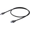 Picture of Startech.Com 1m Black Superspeed Usb 3.0 Extension Cable a To a - M/F - Usb3sext1mbk