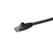 Picture of Startech.Com 1m CAT6 Ethernet Cable - Black Cat 6 Gigabit Ethernet Wire -650MHz 100W Poe RJ45 Utp Network/Patch Cord Snagless W/Strain Relief Fluke Tested/Wiring Is Ul Certified/Tia - N6patc1mbk