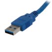 Picture of Startech.Com 1m Blue Superspeed Usb 3.0 Extension Cable a To a - M/F - Usb3sext1m
