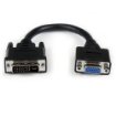 Picture of Startech.Com 8in Dvi To Vga Cable Adapter - Dvi-I Male To Vga Female - DVIVGAMF8IN