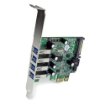 Picture of Startech.Com 4 Port Pci Express Pcie Superspeed Usb 3.0 Controller Card Adapter with Uasp - Sata Power - Pexusb3s4v