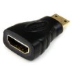 Picture of Startech.Com Mini Hdmi To Hdmi Adapter - 4K High Speed Hdmi Adapter - 4K 30Hz Ultra Hd High Speed Hdmi Adapter - Hdmi 1.4 - Gold Plated Connectors - Uhd Mini Hdmi Adapter 4K - Black - Hdacfm