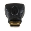Picture of Startech.Com Mini Hdmi To Hdmi Adapter - 4K High Speed Hdmi Adapter - 4K 30Hz Ultra Hd High Speed Hdmi Adapter - Hdmi 1.4 - Gold Plated Connectors - Uhd Mini Hdmi Adapter 4K - Black - Hdacfm