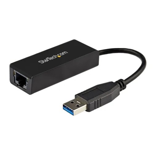 Picture of Startech.Com Usb 3.0 To Gigabit Ethernet Network Adapter, 10/100/1000 Mbps, Usb To RJ45, Usb 3.0 To Lan Adapter, Usb 3.0 Ethernet Adapter (Gbe), Taa Complaint - USB31000S