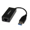 Picture of Startech.Com Usb 3.0 To Gigabit Ethernet Network Adapter, 10/100/1000 Mbps, Usb To RJ45, Usb 3.0 To Lan Adapter, Usb 3.0 Ethernet Adapter (Gbe), Taa Complaint - USB31000S