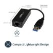 Picture of Startech.Com Usb 3.0 To Gigabit Ethernet Network Adapter, 10/100/1000 Mbps, Usb To RJ45, Usb 3.0 To Lan Adapter, Usb 3.0 Ethernet Adapter (Gbe), Taa Complaint - USB31000S