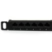 Picture of Startech.Com 24 Port 0.5U Cat5e Patch Panel - RJ45 Ethernet Rackmount Cat 5e 110 Patch Panel - PANELHU24