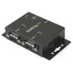 Picture of Startech.Com 2 Port Industrial Wall Mountable Usb To Serial Adapter Hub with Din Rail Clips - ICUSB2322I