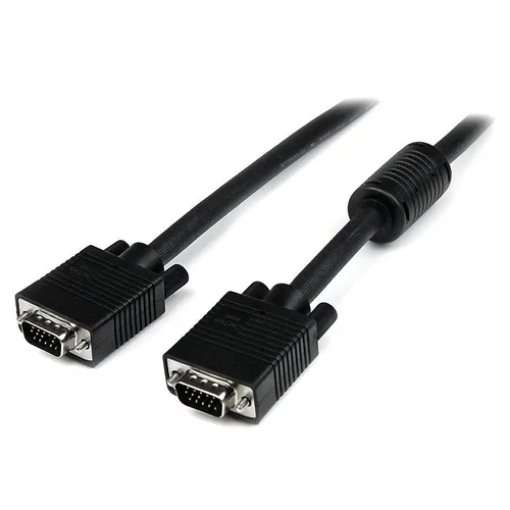 Picture of Startech.Com 1m Coax High Resolution Monitor Vga Cable - HD15 M/M - MXTMMHQ1M