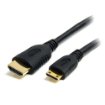 Picture of Startech.Com 2m Mini Hdmi To Hdmi Cable with Ethernet - 4K 30Hz High Speed Mini Hdmi To Hdmi Adapter Cable - Mini Hdmi Type-C Device To Hdmi Monitor/Display - Durable Video Converter Cord - HDACMM2M