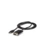 Picture of Startech.Com 6ft (1.8m) 1-Port Usb To Serial RS232 Adapter, Ftdi DB9 Serial Dce Adapter Cable, Null Modem, Usb 2.0 - Taa - ICUSB232FTN