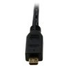 Picture of Startech.Com 1m Micro Hdmi To Hdmi Cable with Ethernet - 4K 30Hz Video - Durable High Speed Micro Hdmi Type-D To Hdmi 1.4 Adapter Cable/Converter Cord - Uhd Hdmi Monitors/Tvs/Displays - M/M - HDADMM1M