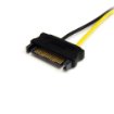 Picture of Startech.Com 6in Sata Power To 8 Pin Pci Express Video Card Power Cable Adapter - SATPCIEX8ADP