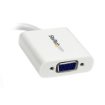 Picture of Startech.Com Mini Displayport To Vga Adapter - Active Mini Dp To Vga Converter - 1080p Video - Mdp or Thunderbolt 1/2 Mac/Pc To Vga Monitor/Projector/Display - Mdp 1.2 To Vga Dongle - White - MDP2VGAW