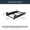 Picture of Startech.Com 3U Fixed 19" Adjustable Depth Universal Server Rack Rails - UNIRAILS3U