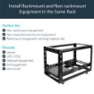 Picture of Startech.Com 3U Fixed 19" Adjustable Depth Universal Server Rack Rails - UNIRAILS3U