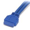 Picture of Startech.Com 2 Port Panel Mount Usb 3.0 Cable - Usb a To Motherboard Header Cable F/F - USB3SPNLAFHD